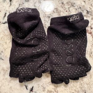 Pilates Yoga Barre Grip Socks - Half Toe